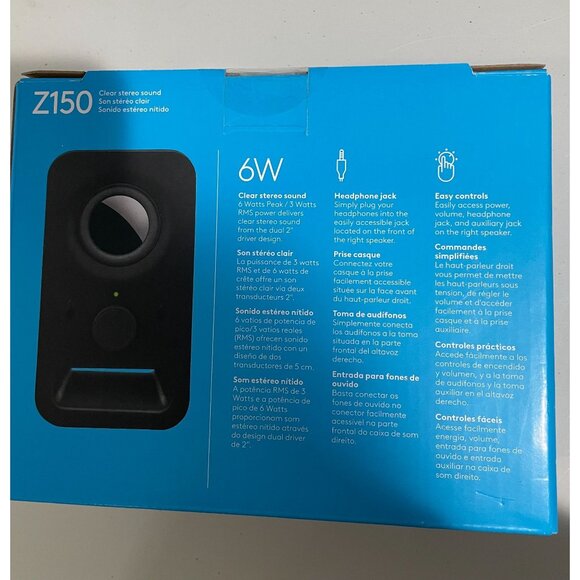 Logitech Z150 Multimedia Speakers Black - Picture 3 of 6